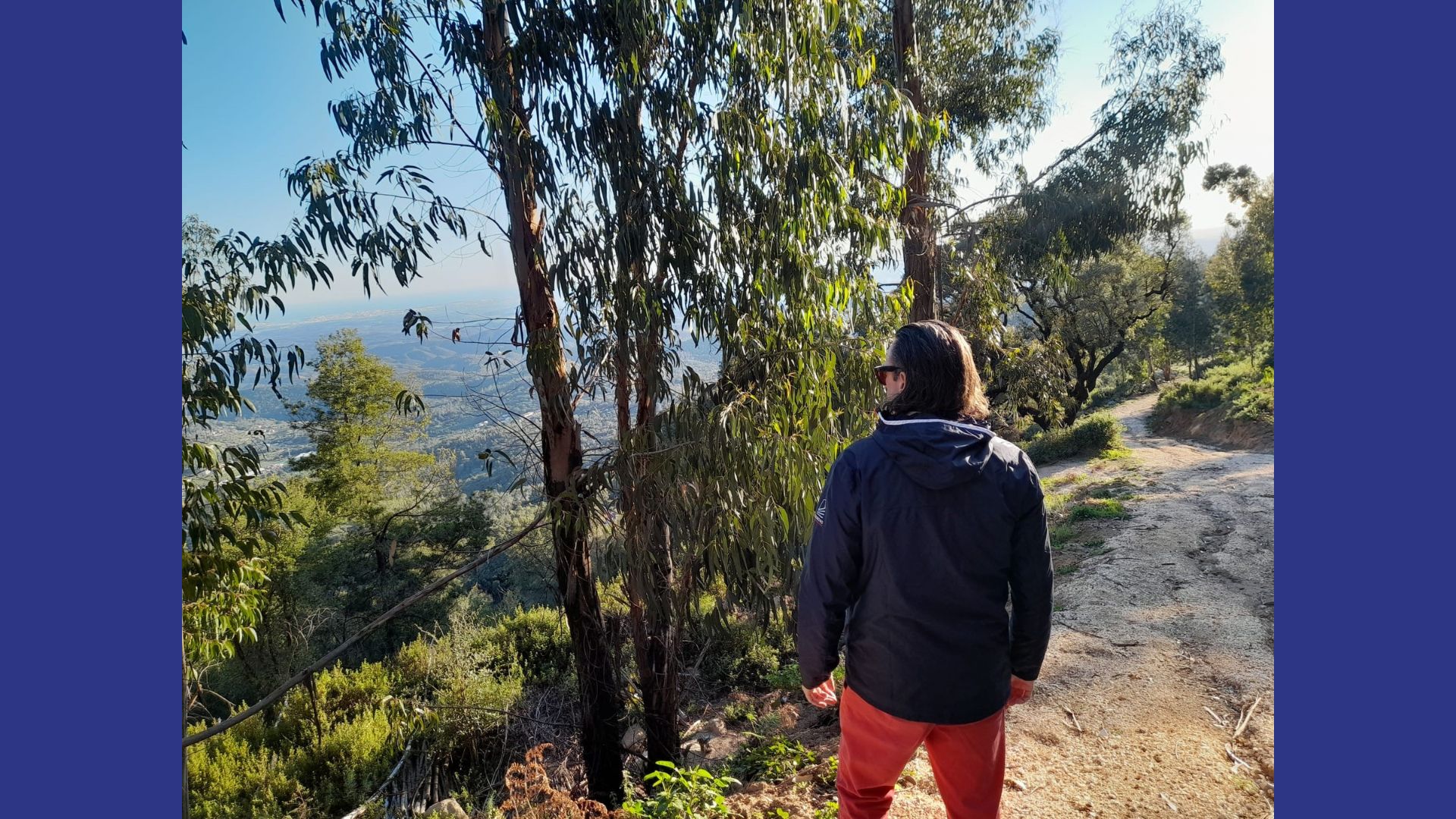 Walking the land in Monchique with views to the Atlantic